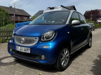 Gebraucht Smart ForFour Passion 90 PS (66 kW) 2015 Blau Kleinwagen