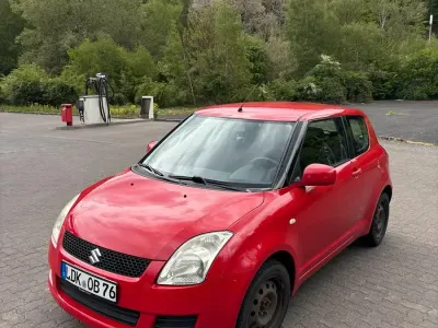 Brugt Suzuki Swift 92 HK (67 kW) 2009 Rød Hatchback