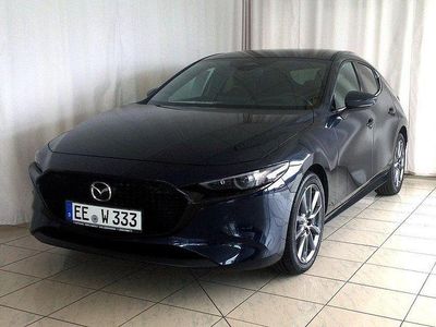 Blau Gebraucht 2025 Mazda 3 Exclusive-Line Limousine | 28.490 € (Etwas zu teuer)