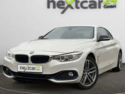 Gebraucht BMW 428 Sport Line 245 PS (180 kW) 2014 Weiß (mineralweiss metallic) Cabrio