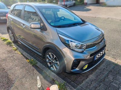 Gebraucht Kia Picanto X-Line 101 PS (74 kW) 2020 Grau Kleinwagen