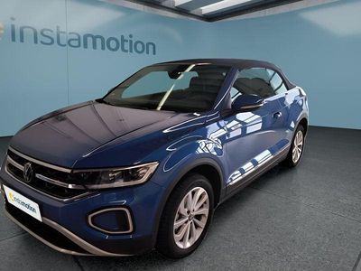 Blau Gebraucht 2025 VW T-Roc Cabriolet Cabrio | 32.349 € (Guter Preis)