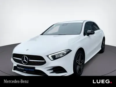 Gebraucht Mercedes A250 Night 218 PS (160 kW) 2022 Unilack polarweiß Limousine