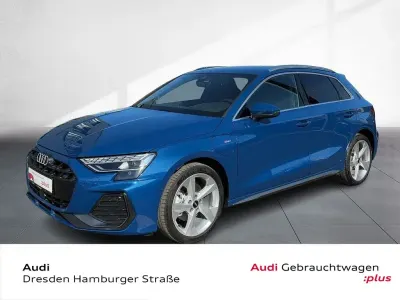 Używany Audi A3 S-Line 204 KM (150 kW) 2025 Niebieski Sedan/Limuzyna