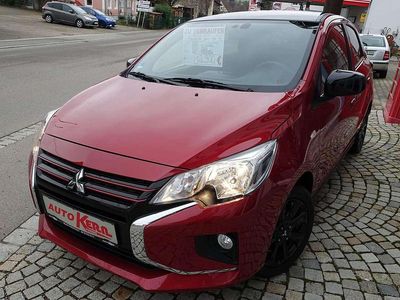 Gebraucht Mitsubishi Space Star Select+ 71 PS (52 kW) 2023 Amarena rot/piano schwarz (m) Kleinwagen