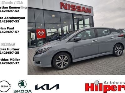 Gebraucht Nissan Leaf Acenta 110 kW (150 PS) 2022 Ceramic grey (metallic) Kleinwagen
