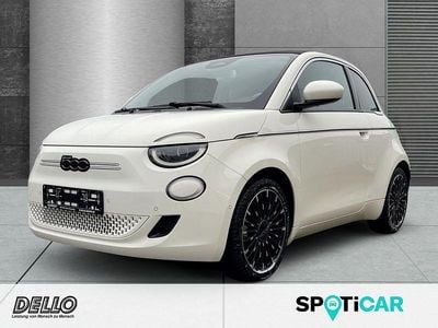 Gebraucht Fiat 500e La Prima 86 kW (118 PS) 2023 Colore esterno (arktis weiß) Cabrio