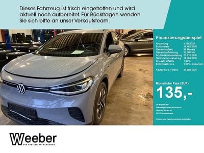 Usado VW ID.4 Style 125 kW (170 HP) 2021 Cinzento SUV