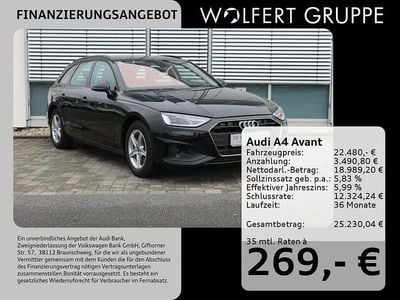 Schwarz Gebraucht 2022 Audi A4 Sport Kombi | 22.480 € (Guter Preis)