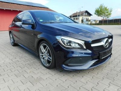 Usata Mercedes CLA220 Shooting Brake AMG line 184 CV (135 kW) 2018 Blu Station wagon