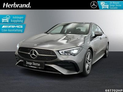 Gebraucht Mercedes CLA200 AMG 163 PS (119 kW) 2023 Metalliclack mountaingrau Coupé