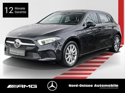 Gebraucht Mercedes A250 Progressive 160 PS (117 kW) 2022 Unilack nachtschwarz Limousine