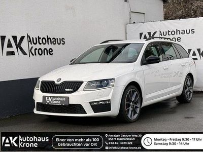 Gebraucht Skoda Octavia vRS 184 PS (135 kW) 2014 Weiß Kleinwagen