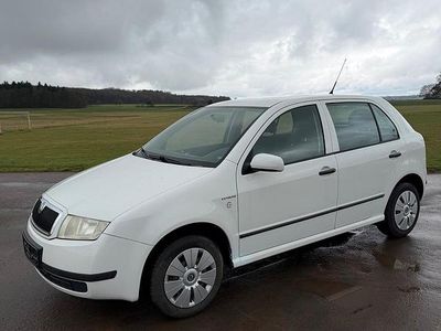 Gebraucht Skoda Fabia 54 PS (39 kW) 2004 Weiß Kleinwagen