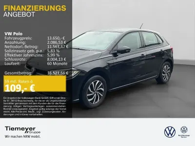 Brugt VW Polo Life 80 HK (58 kW) 2022 Sort Hatchback