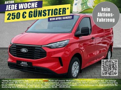 Nuova Ford Transit Custom Trend 136 CV (100 kW) 2026 Rosso Berlina