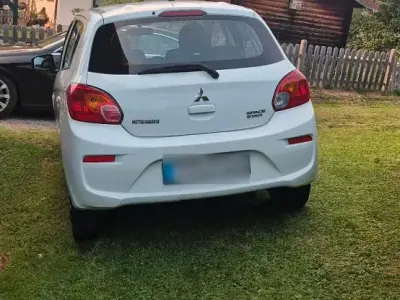 Gebraucht Mitsubishi Space Star 70 PS (51 kW) 2018 Weiß Kleinwagen