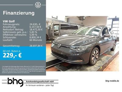 Gebraucht VW Golf Move 110 PS (80 kW) 2024 Uranograu Limousine