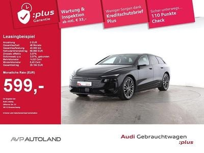 Mythosschwarz Gebraucht 2025 Audi A6 e-tron S-Line Kombi | 69.720 € (Fairer Preis)