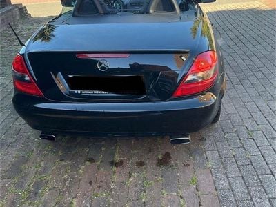 Usata Mercedes SLK200 184 CV (135 kW) 2010 Nero Cabrio