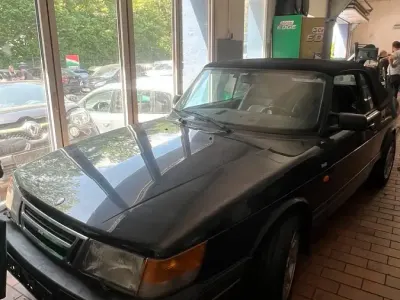 Gebraucht Saab 900 Cabriolet 130 PS (95 kW) 1989 Schwarz Cabrio
