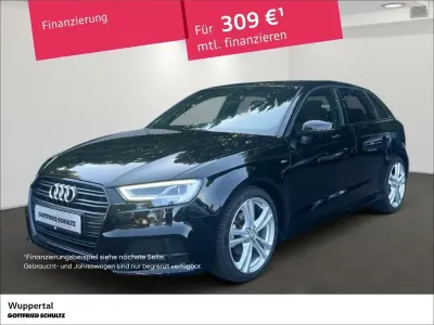 Gebraucht Audi A3 S-Line 116 PS (85 kW) 2018 Schwarz Limousine