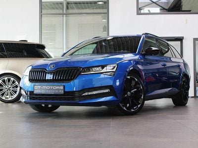 Gebraucht Skoda Superb SportLine 190 PS (139 kW) 2020 Blau Kombi