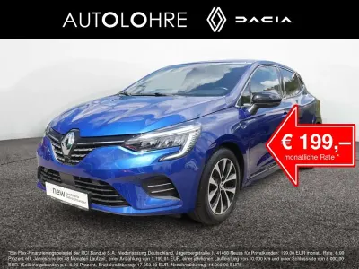 Gebraucht Renault Clio Techno 91 PS (66 kW) 2023 Blau / ironblau (metallic) Kleinwagen