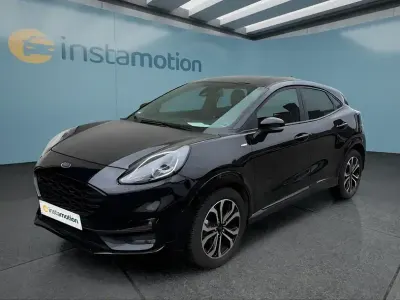 Gebraucht Ford Puma ST-Line 125 PS (91 kW) 2022 Schwarz SUV