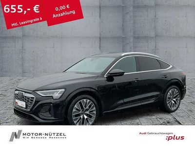 Gebraucht Audi Q8 e-tron S-Line 300 kW (408 PS) 2023 Schwarz SUV