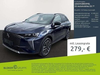 Neu DS Automobiles DS7 Crossback 131 PS (96 kW) 2025 Saphir blau SUV