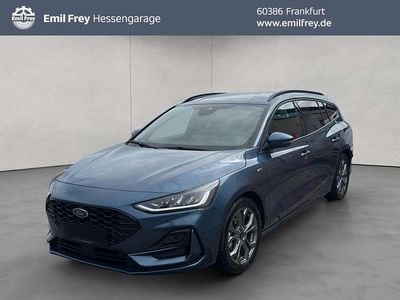 Gebraucht Ford Focus ST-Line X 125 PS (91 kW) 2024 Chrome blue metallic Kombi