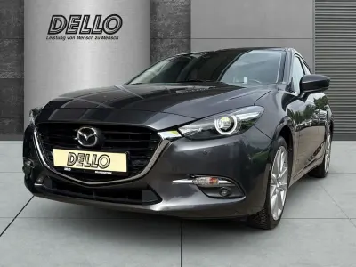 Gebraucht Mazda 3 Sports-Line 120 PS (88 kW) 2018 Grau Limousine