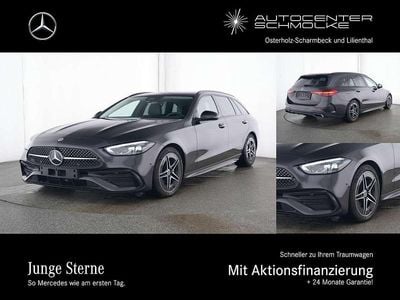 Lack graphitgrau Gebraucht 2024 Mercedes C180 Advanced Kombi | 36.840 € (Fairer Preis)