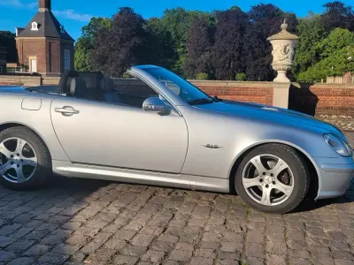 Gebraucht Mercedes SLK200 Edition 163 PS (119 kW) 2004 Silber Cabrio