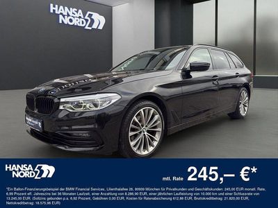 Gebraucht BMW 520 Sport Line 190 PS (139 kW) 2019 Schwarz Limousine