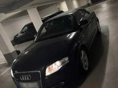 Gebraucht Audi A4 Cabriolet S-Line 2009 Schwarz Cabrio