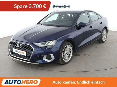 Gebraucht Audi A3 Advanced 150 PS (110 kW) 2022 Blau Limousine