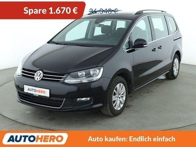 Second-hand VW Sharan Comfortline 150 CP (110 kW) 2021 Negru Monovolum