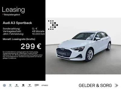 Gebraucht Audi A3 Advanced 150 PS (110 kW) 2025 Gletscherweiß metallic Limousine
