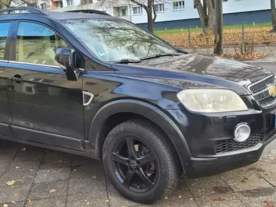 Brugt Chevrolet Captiva 150 HK (110 kW) 2007 Sort SUV