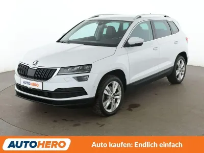 Gebraucht Skoda Karoq Style 150 PS (110 kW) 2018 Weiß SUV