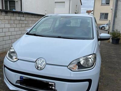 gebraucht VW up! blau/weiß