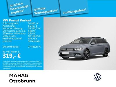 Grau Gebraucht 2023 VW Passat Business Kombi | 24.980 € (Fairer Preis)