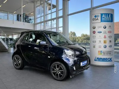 Gebraucht Smart ForTwo Electric Drive Exclusive 60 kW (82 PS) 2023 Blau metallic Cabrio