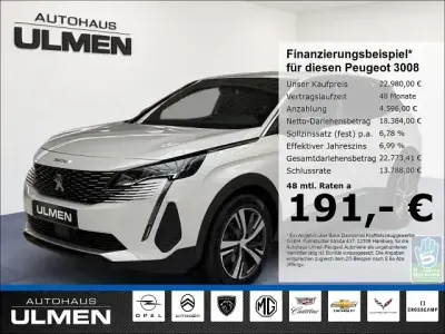 Gebraucht Peugeot 3008 Allure 136 PS (100 kW) 2024 Weiss SUV