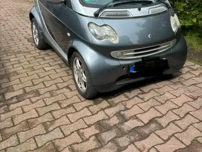 Używany Smart ForTwo Cabrio 61 KM (44 kW) 2003 Srebrny Kabriolet