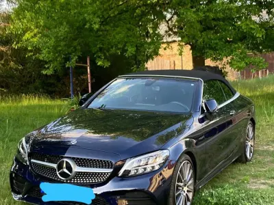 Gebraucht Mercedes C200 184 PS (135 kW) 2020 Blau Cabrio