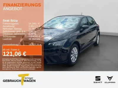 Gebraucht Seat Ibiza Style 95 PS (69 kW) 2022 Schwarz Kleinwagen