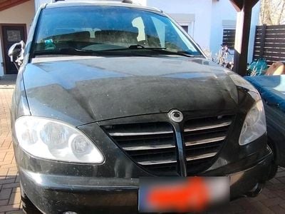 Gebraucht Ssangyong (KGM) Rodius 163 PS (119 kW) 2006 Schwarz Van / Kleinbus